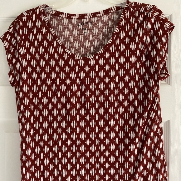 Loft burnt orange tee - Picture 2 of 3